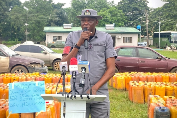 Customs Intercept Premium Motor Spirit and Smuggling Vehicles in Strategic Border Operations