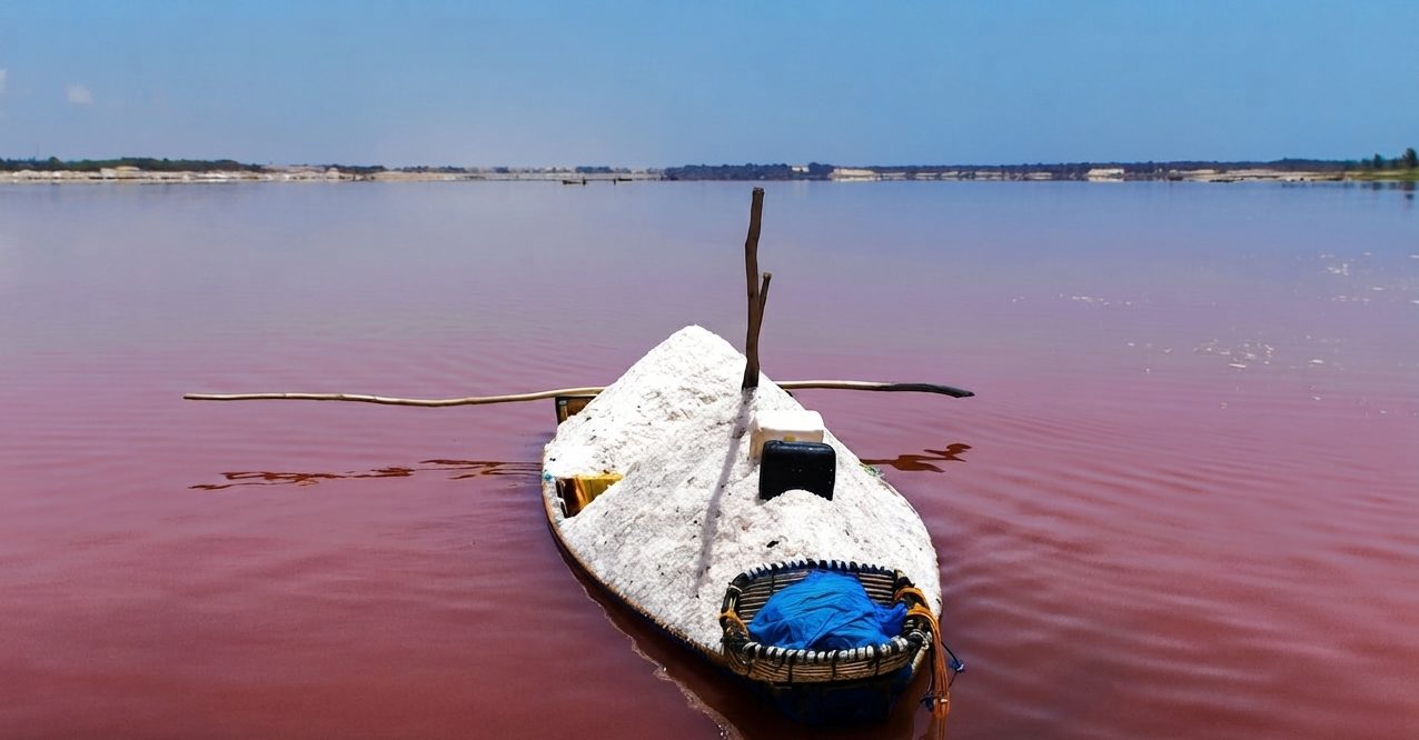 Crucial Salt Trade Revives As Pink Lake Overcomes Flood Devastation
