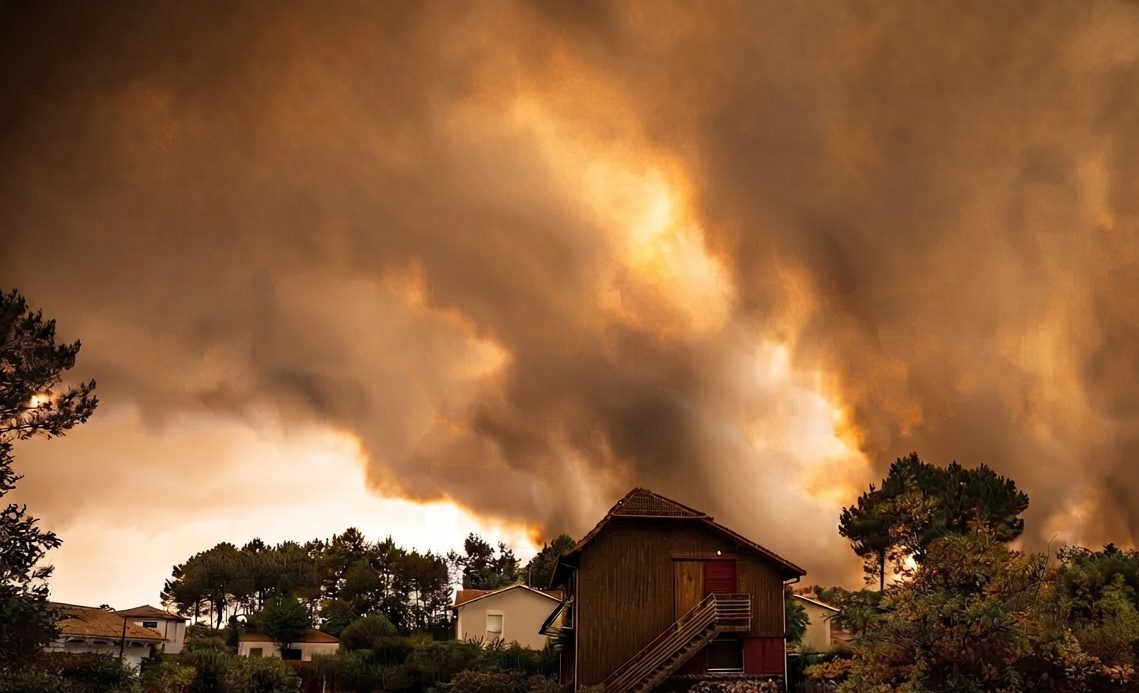 Wildfires Devastate the Countryside, Lescure Warns of Severe Regional Economic Shock