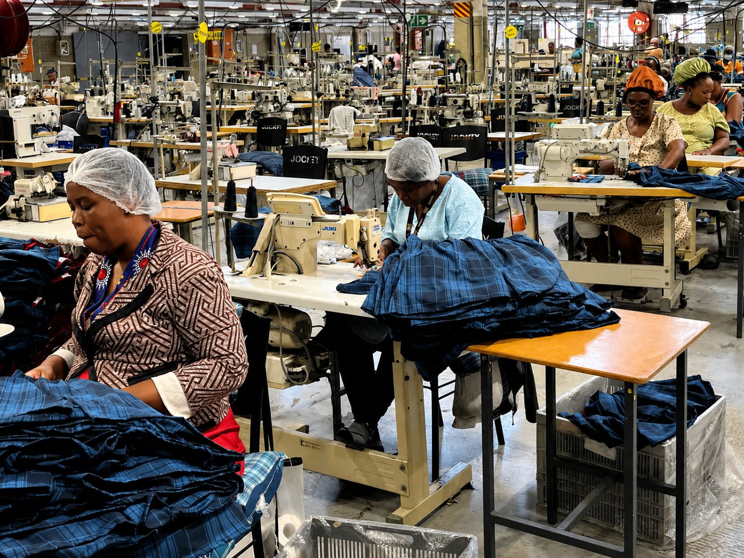 South African Clothing Factories Face Severe Manufacturing Crisis As Migrant Workforce Flees