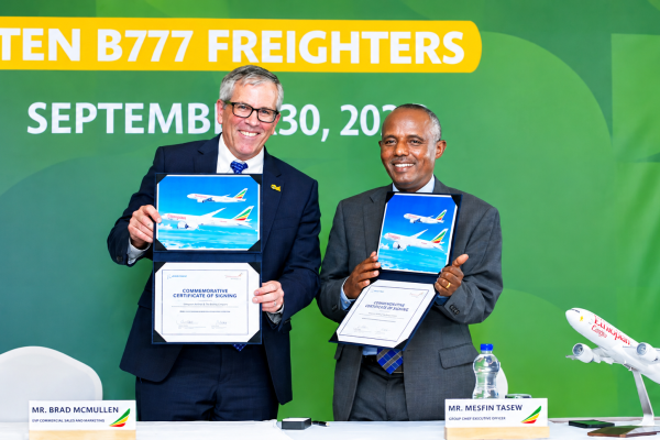 Ethiopian Airlines Commits $5 Billion to Major Boeing Cargo Fleet Expansion